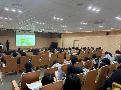 1학년 학생, 학부모 대상 과학중점학교 설명회