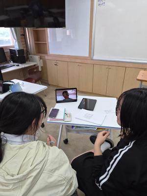 일본 학교와 국제교류 실시